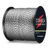 Dorisea Extreme Braid 100% Pe Multi-Color(Black&White) Braided Fishing Line 109Yards-2187Yards 6-550Lb Test Fishing Wire Fishing String Incredible Superline (1500m/1640Yards 40lb/0.32mm) view 3
