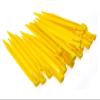24 Pcs 9 Inch (225mm) Tent Pegs Plastic Spike Hook Awning Camping Caravan Visual Marker view 1