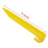 24 Pcs 9 Inch (225mm) Tent Pegs Plastic Spike Hook Awning Camping Caravan Visual Marker view 2
