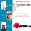 TOCO FREIDO Double End Punching Ball, Speed Bag with 2 Difficulty Levels Boxing Reflex Ball with Headband, Perfect for Reaction, Agility, Punching Speed, Fight Skill and Hand Eye Coordination Training view 3