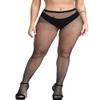 Confonze Fishnet Stockings Womens High Waist Tights Sexy Sheer Mesh Pantyhose (Black_S Hole) view 1