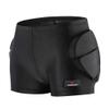WOSAWE Youth Protective EVA Padded Shorts HIPS Tailbone Protector Skating Skiing Impact Pad, Small Black view 3