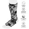 Kids Shin Instep Pads MMA Leg Foot Guards Muay Thai Kick Boxing Guard Protector (Gray Camo, XXS (9 to 13 Years)) view 2