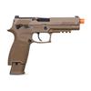Sig Sauer Proforce 6mm BB Caliber Metal Slide Construction with Full Blow-Back Action 21rd M17 Airsoft Pistol, Coyote Tan, CO2 Power Source view 2