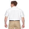 Harriton Men's Key West Short-Sleeve Performance Staff Shirt XS WHITE view 2