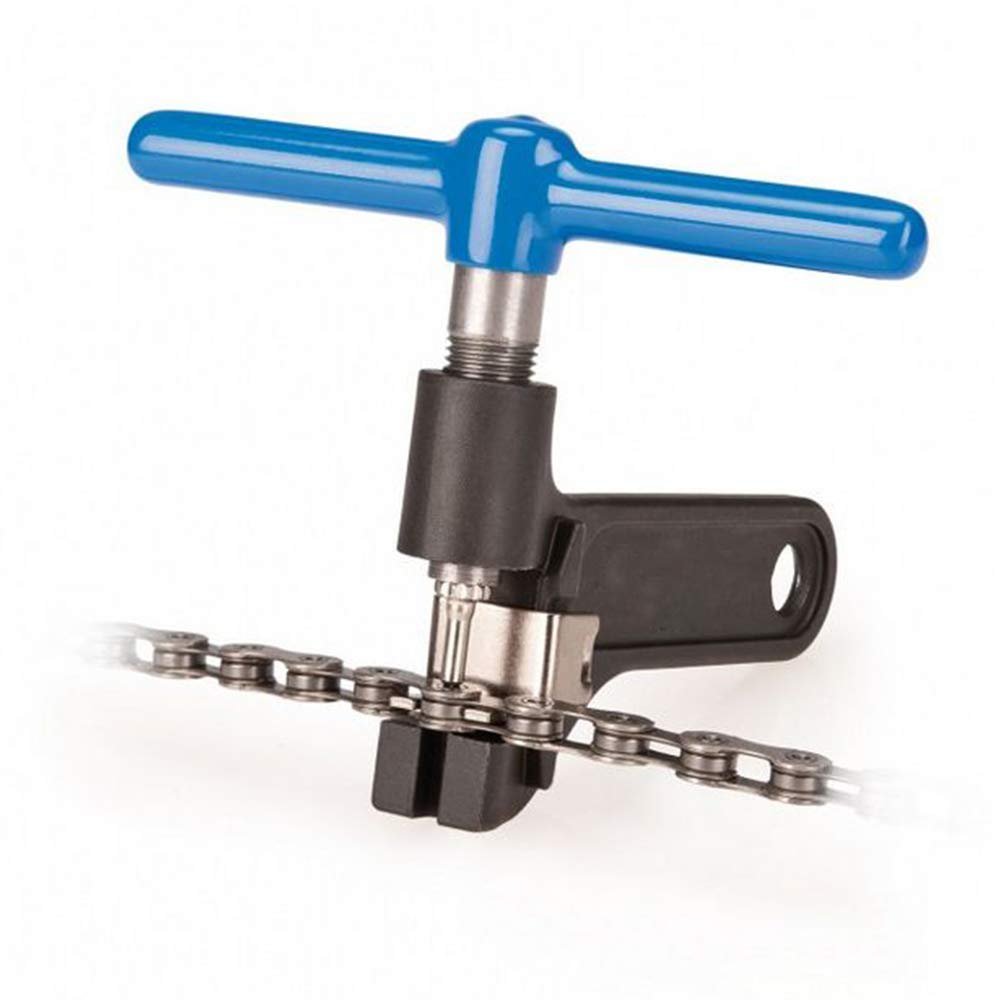 Bike Chain Tool with Blue Handle, Bicycle Chain Splitter, Hard-Wearing Breaker for Chain Link Break and Removal, Essential Bicycle Tool for Repairing