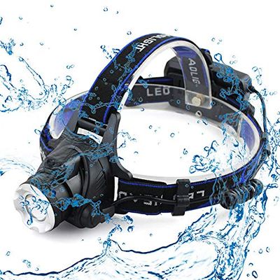 lliang headlamp 15000lums Ir Sensor Headlight USB Rechargeable Induction Led Headlamp Fishing Head Light Lamp Lantern