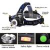 lliang headlamp 15000lums Ir Sensor Headlight USB Rechargeable Induction Led Headlamp Fishing Head Light Lamp Lantern view 4