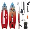 Sail Fin Wasteland Inflatable Stand-Up Paddle Board Double Layer, 9' Long, 30" Wide, 5" Thick - Durable and Lighweight, Includes: Dual Action Pump, Backpack, Leash and Paddle view 1