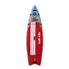 Sail Fin Wasteland Inflatable Stand-Up Paddle Board Double Layer, 9' Long, 30" Wide, 5" Thick - Durable and Lighweight, Includes: Dual Action Pump, Backpack, Leash and Paddle view 2