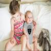 AW Fashions If your Dad Doesn't Have a Beard You Have 2 Moms Bodysuit Funny Baby Girl or Boy Outfit Romper (12 Months, Sports Grey) view 4