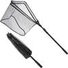 SAN LIKE Fishing Net Fish Landing Net Collapsible Fish Net with Anti-Slip Telescoping Rubber Pole Handle for Kids Adults in Saltwater Freshwater Multi-Size Extending to 37/42/43/51/69/71/89/98inch view 1
