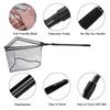 SAN LIKE Fishing Net Fish Landing Net Collapsible Fish Net with Anti-Slip Telescoping Rubber Pole Handle for Kids Adults in Saltwater Freshwater Multi-Size Extending to 37/42/43/51/69/71/89/98inch view 4