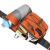 YUOTO Outdoor Fanny Pack with Water Bottle Holder for Walking Hiking Hydration belt Waist Bag view 3
