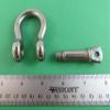 US Stainless Stainless Steel 316 Anchor Chain Shackles Boats Sailing Fishing Mooring (5/16" (8mm) x 6' with 3/8" Bow Shackles) view 3