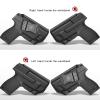 Amberide IWB Holster for S&W M&P Shield M2.0 9mm .40,Kydex-Boltaron Inside Waistband Concealed Carry Holster,Adjustable 0-30 Cant,Secure Retention view 2