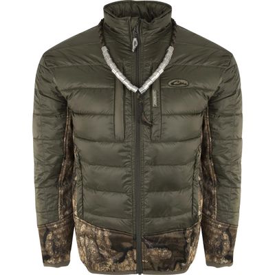 Drake LST Double Down Endurance Hybrid Liner Full Zip, Realtree Timber, X-Large
