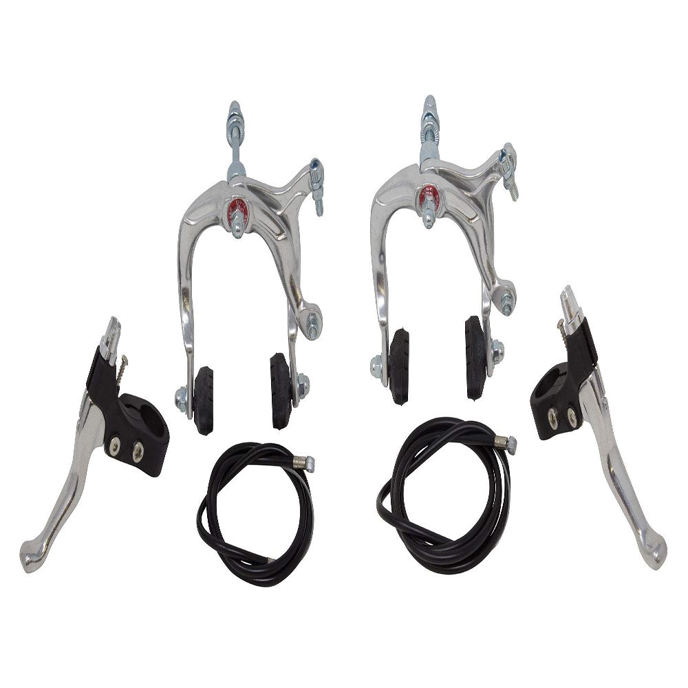 Fenix Pro MX Side Pull Alloy Brake Set (Chrome, Set (Front & Rear))