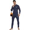 MEETWEE Thermal Underwear for Men, Winter Base Layer Set Tops & Long Johns Winter Ski Cold Weather Gear for Heat Retention view 2