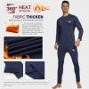 MEETWEE Thermal Underwear for Men, Winter Base Layer Set Tops & Long Johns Winter Ski Cold Weather Gear for Heat Retention view 3