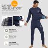MEETWEE Thermal Underwear for Men, Winter Base Layer Set Tops & Long Johns Winter Ski Cold Weather Gear for Heat Retention view 4