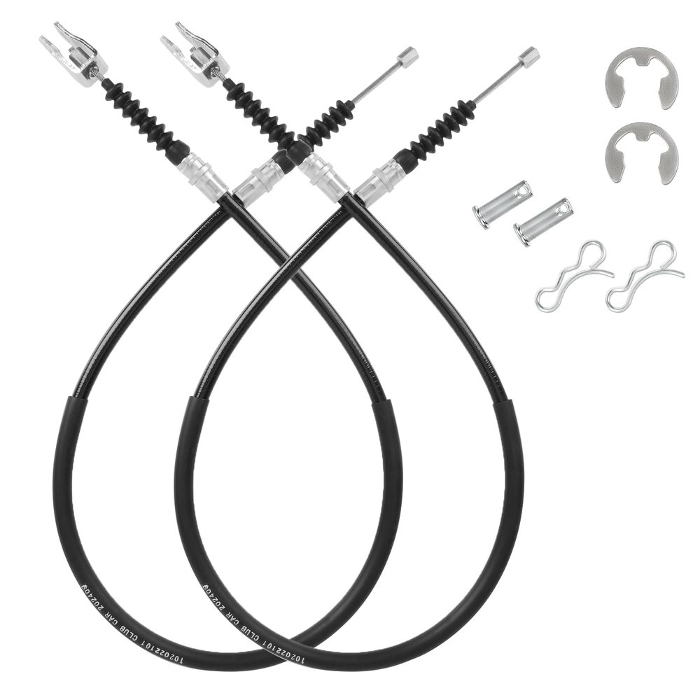 DRIVE UP Club Car DS Brake Cable Kit Stainless Steel Core 2000 & UP 102022101 Driver & Passenger Side Cables
