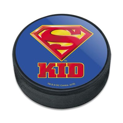 GRAPHICS & MORE Superman Super Kid Shield Logo Ice Hockey Puck