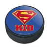 GRAPHICS & MORE Superman Super Kid Shield Logo Ice Hockey Puck view 1