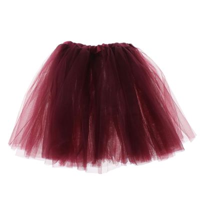 My Lello Wine Little Girls Tutu 3-Layer Ballerina (10 mo - 3T)