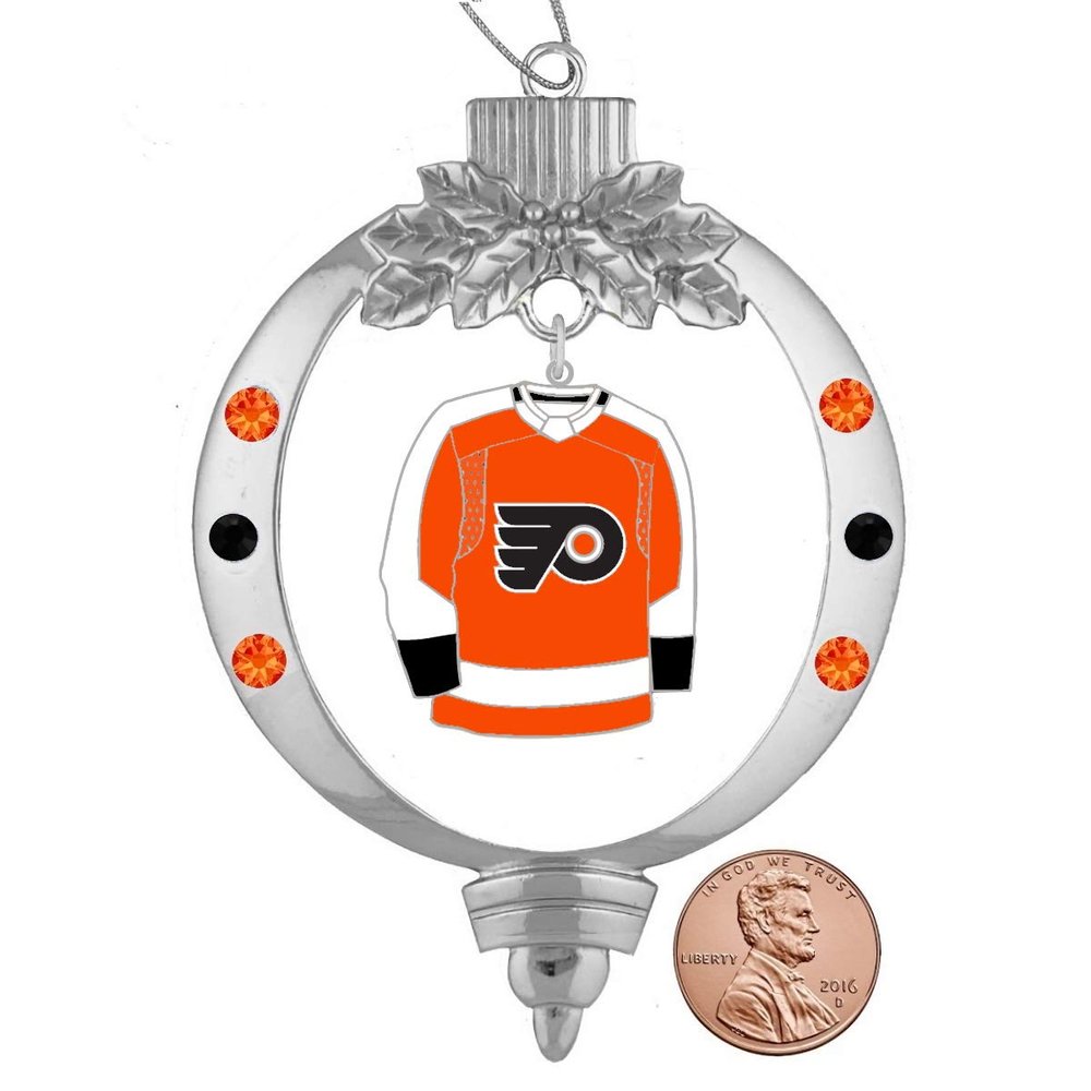 NHL Jersey Ornament (Philadelphia Flyers Orange)