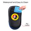 TLBTEK Taekwondo Kick Pad PU Muay Thai Pads MMA Karate Kick Pads Kickboxing Training Pads Martial Arts Punching Pads Leather Strike Curved Kicking Shield (7.5x14inchBlue) view 4
