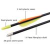 30 Inch Fiberglass Arrows Practice Target Safety Archery Recurve Bow for Beginners Kids Youth Arrows Outdoor (Pack of 12) view 2