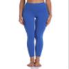 YUNOGA Women's High Waisted Workout Leggings 25" Inseam Ultra Soft Tummy Control Yoga Pants (XS, Royal Blue) view 3