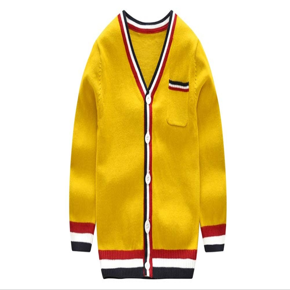 Winter Coat for Baby Girl Cardigan V-Neck Kids Winter Coat for Baby Boy (3T) Red