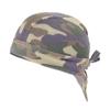Cotton Skull Cap, Unisex Bandana Hat Pirate Headscarf Sports Headwear Sun UV Protection Cycling Bandana Running Beanie Bike Motorcycle Under Helmet Liner Camo view 2