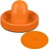 ONE250 Air Hockey Pushers and Orange Air Hockey Pucks, Goal Handles Paddles Replacement Accessories for Game Tables (4 Striker, 4 Puck Pack) (Orange) view 3