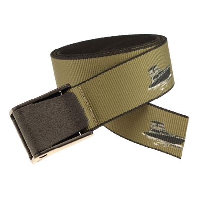 Thomas Bates Titan Outdoor Hunting Fishing Pattern Web Belt 5 Year Guarantee (Sport Fisherman, Adult Size)