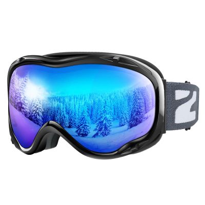 ZIONOR Lagopus Ski Snowboard Goggles UV Protection Anti fog Snow Goggles for Men Women Adult Youth