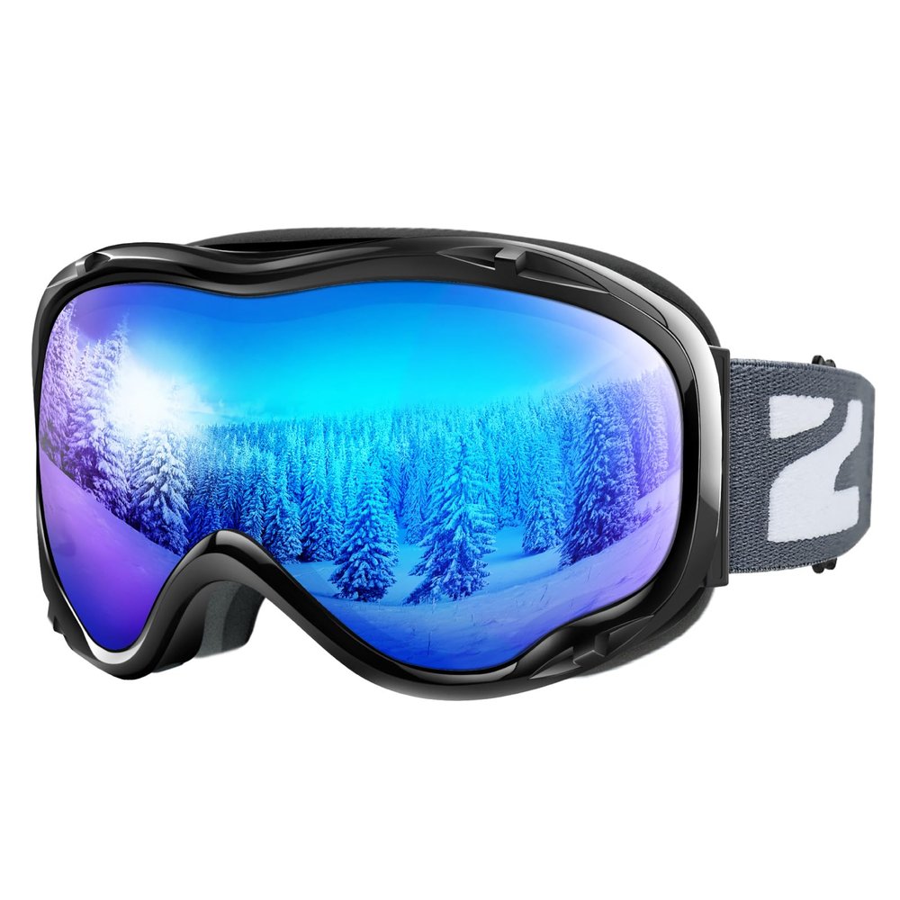 ZIONOR Lagopus Ski Snowboard Goggles UV Protection Anti fog Snow Goggles for Men Women Adult Youth
