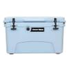 Frosted Frog Light Blue 45 Quart Ice Chest Heavy Duty High Performance Roto-Molded Commercial Grade Insulated Cooler view 1
