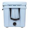 Frosted Frog Light Blue 45 Quart Ice Chest Heavy Duty High Performance Roto-Molded Commercial Grade Insulated Cooler view 3