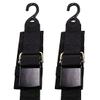 MEILI Heavy Duty Boat Trailer Transom Strap (2PK) - 2 inch x 48 inch Adjustable Marine Boat Tie Down Straps to Trailer (Shipped from USA) with Quick Release Buckle1200 LBS Capacity Securely view 1
