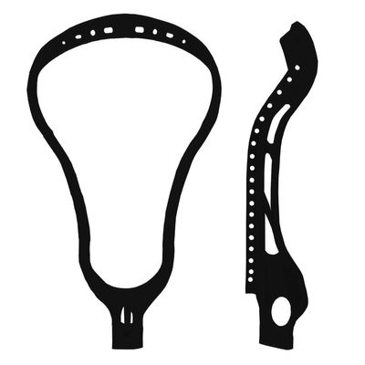 Harrow P11 Unstrung Lacrosse Head (Black)