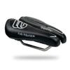 BiSaddle SRT Super Short Noseless Pain-Free Adjustable Bicycle Saddle Black with Titanium Rails Custom Fit Comfort, one Size view 1