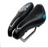 BiSaddle SRT Super Short Noseless Pain-Free Adjustable Bicycle Saddle Black with Titanium Rails Custom Fit Comfort, one Size view 4