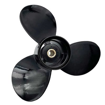 Aluminum 3 Blades Prop Propeller Replacement for BRP,Johnson,Evinrude,OMC Stern Drive 8-15HP (9 1/4(Dia) x11(Pitch) with 13 Spline Tooth OEM 778773