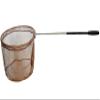 RESTCLOUD Bait Net and Fishing Landing Net with Telescoping Pole Handle Extends to 59 inches (Brown) view 3