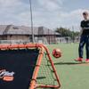 Flick Urban Dual Speed Rebounder  Double-Sided Soccer Rebounder with 6 Adjustable Angles  Soccer Training Equipment for Passing & Control  Suitable for Soccer, Volleyball & Baseball view 2