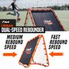Flick Urban Dual Speed Rebounder  Double-Sided Soccer Rebounder with 6 Adjustable Angles  Soccer Training Equipment for Passing & Control  Suitable for Soccer, Volleyball & Baseball view 3