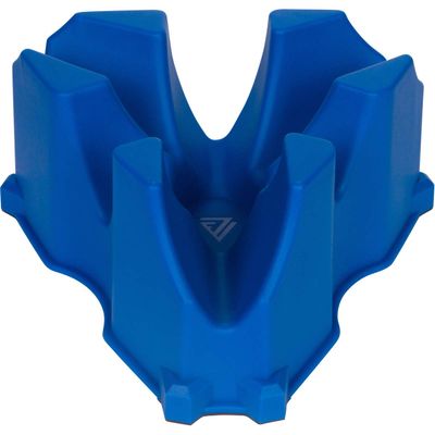 KOM Cycling Indoor Trainer Front Wheel Riser Block - 3 Different Heights Creating The Perfect Block for All Trainers Including Zwift Hub Trainer, Cyclops, Wahoo Kickr, TacX Neo, Kinetic